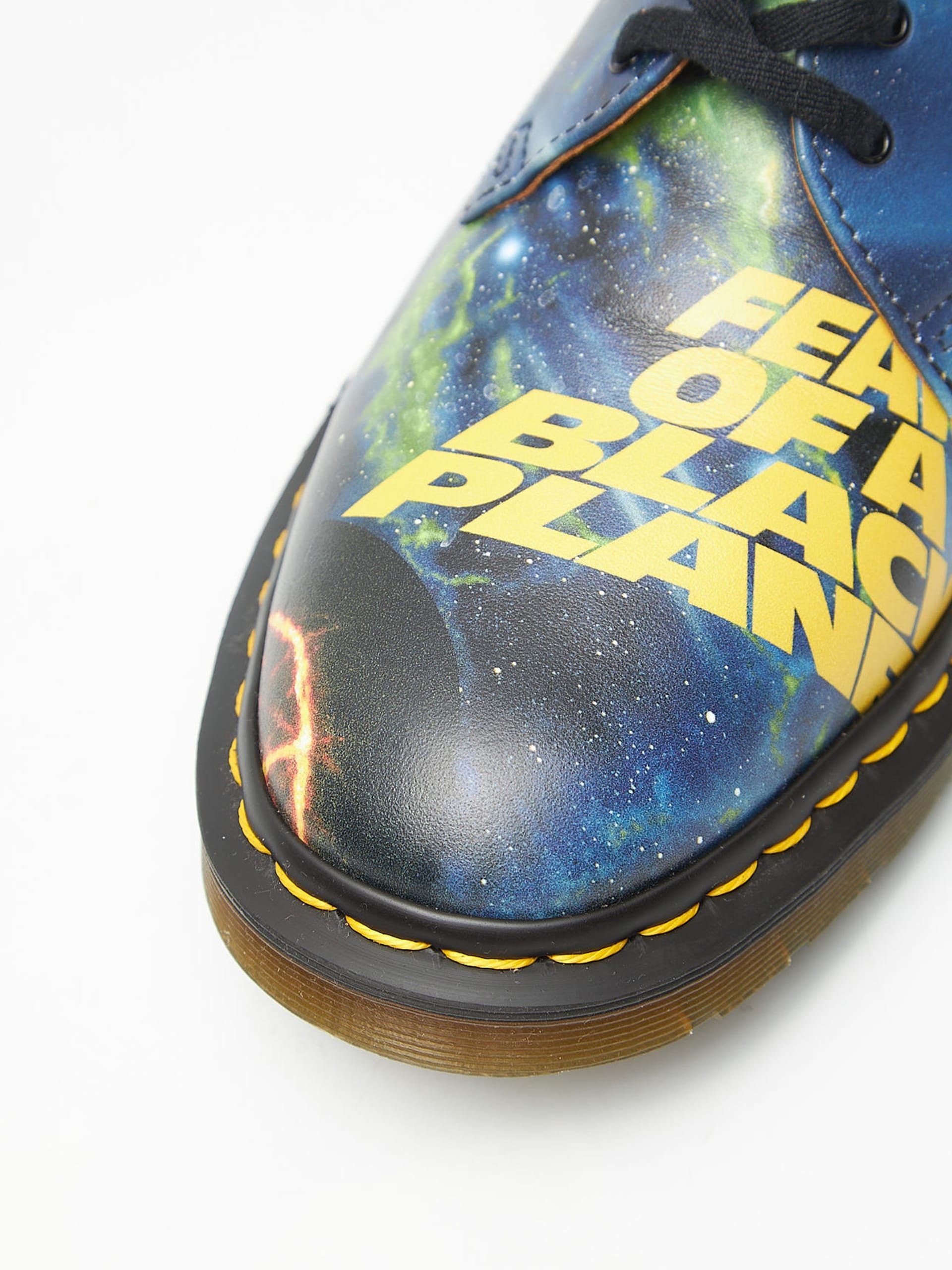 Supreme Collaboration Space Printed Low Top Derby Shoes Size US 10 / EU 43 - 4 Thumbnail