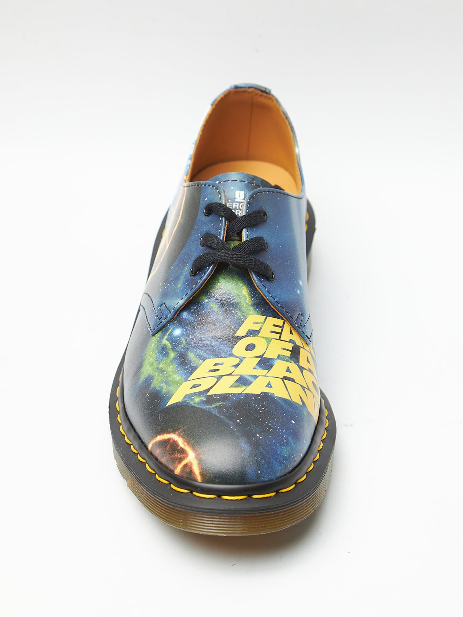Supreme Collaboration Space Printed Low Top Derby Shoes Size US 10 / EU 43 - 5 Thumbnail
