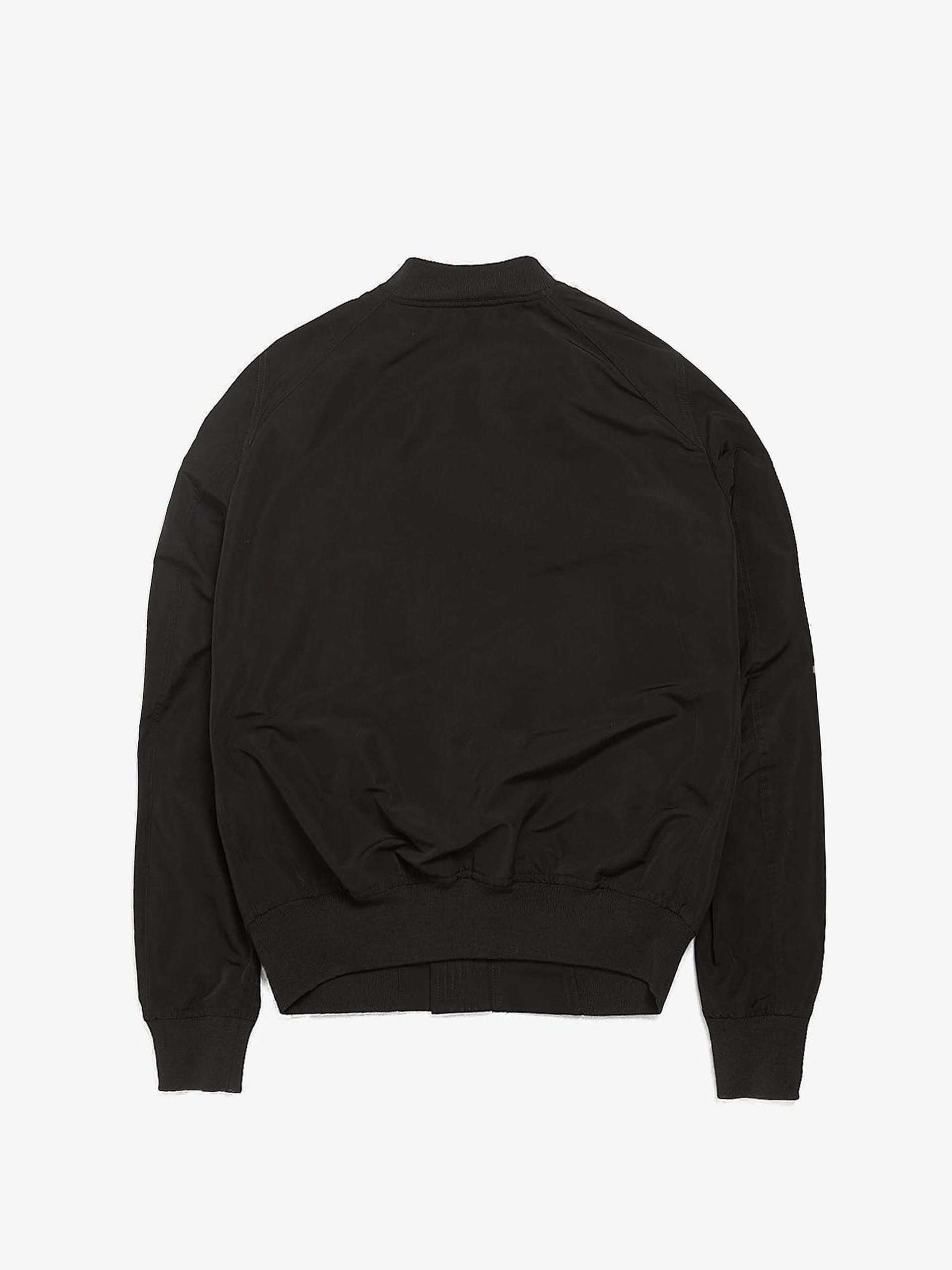 Rick Owens Black Polyester and Silk Bomber Jacket Size US L / EU 52-54 / 3 - 2 Thumbnail