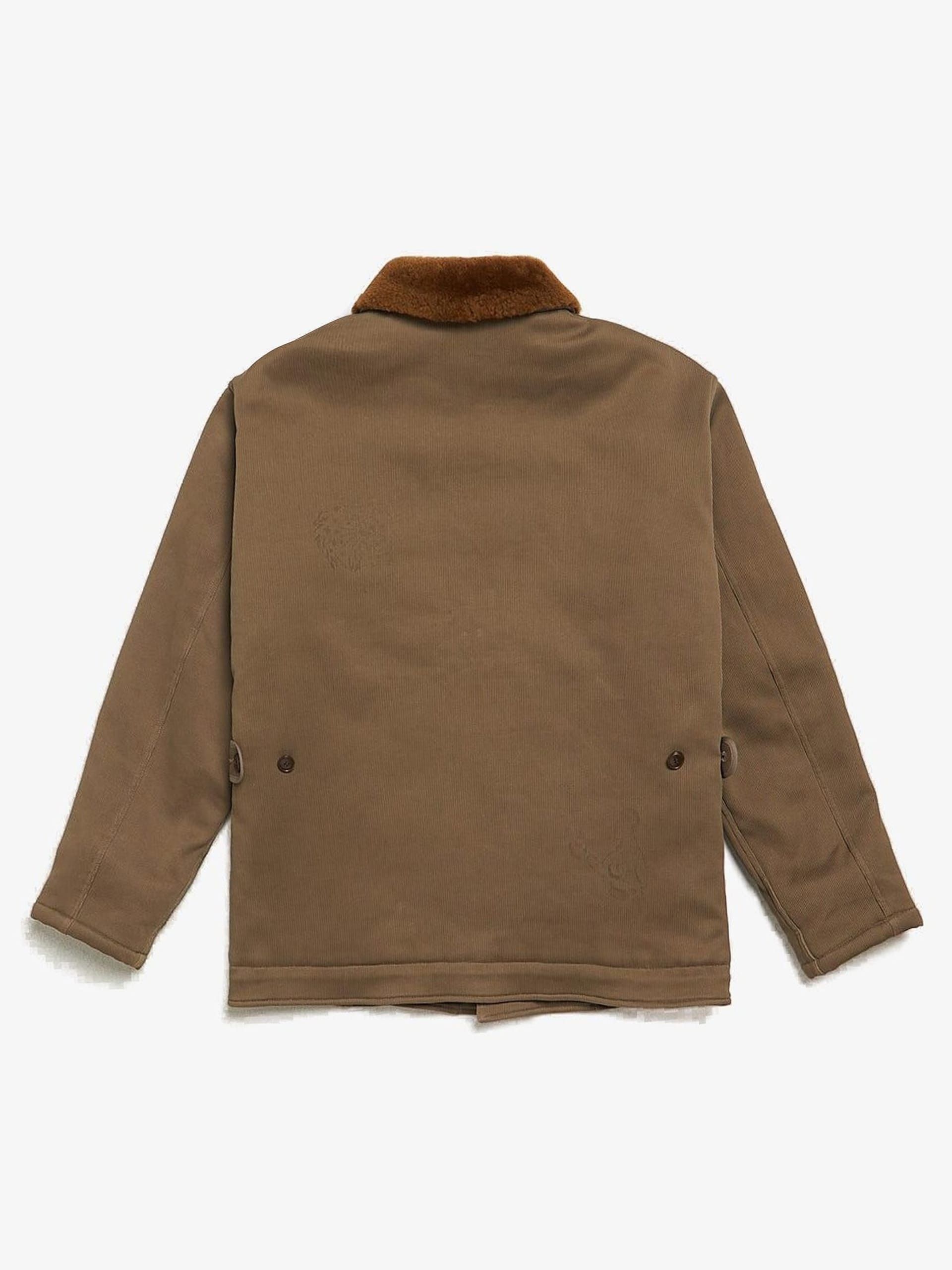 Old Joe Brown Sherpa Corduroy Zipped Jacket Size US XS / EU 42 / 0 - 2 Thumbnail