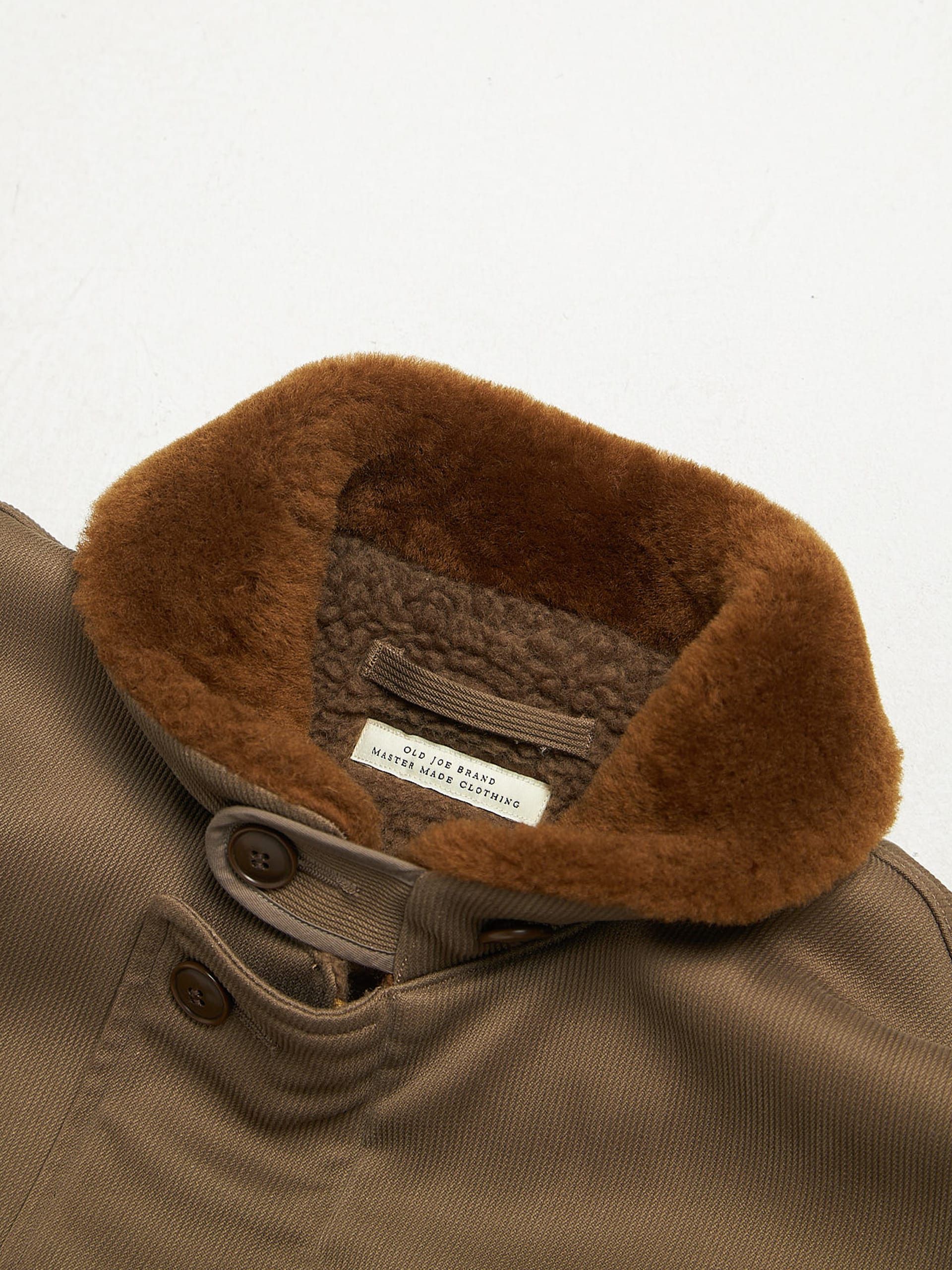 Old Joe Brown Sherpa Corduroy Zipped Jacket Size US XS / EU 42 / 0 - 3 Thumbnail