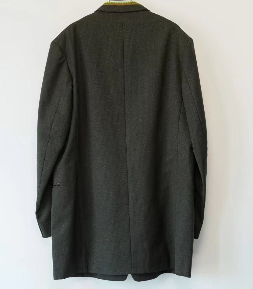 Yohji Yamamoto 95Aw Woven Collar Jacket DMC