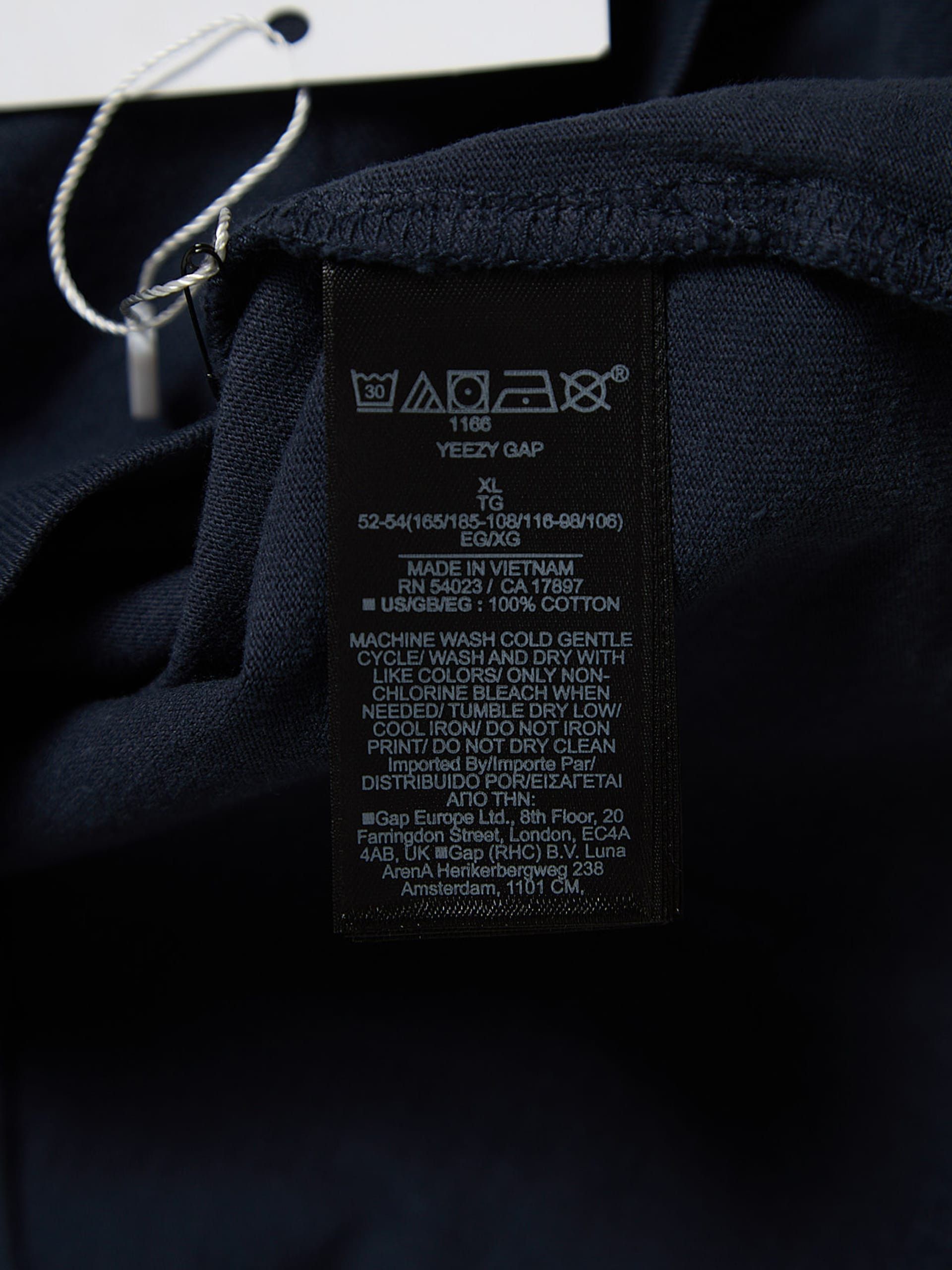 Yeezy Black Boxy Dense Cotton T Shirt Size US M / EU 48-50 / 2 - 4 Thumbnail