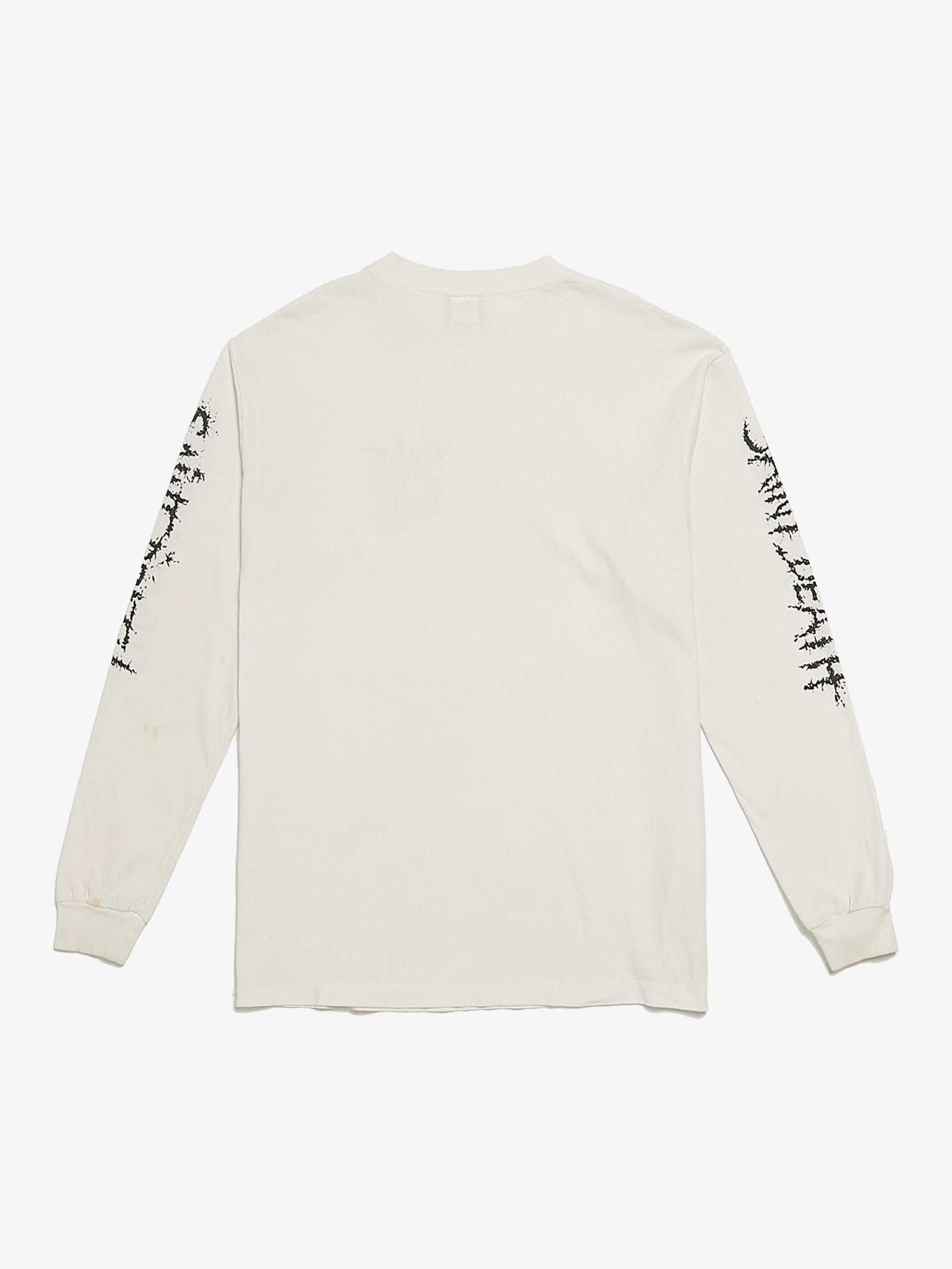 Saint Michael White Saint Death Printed Cotton Longsleeve Size US L / EU 52-54 / 3 - 2 Thumbnail