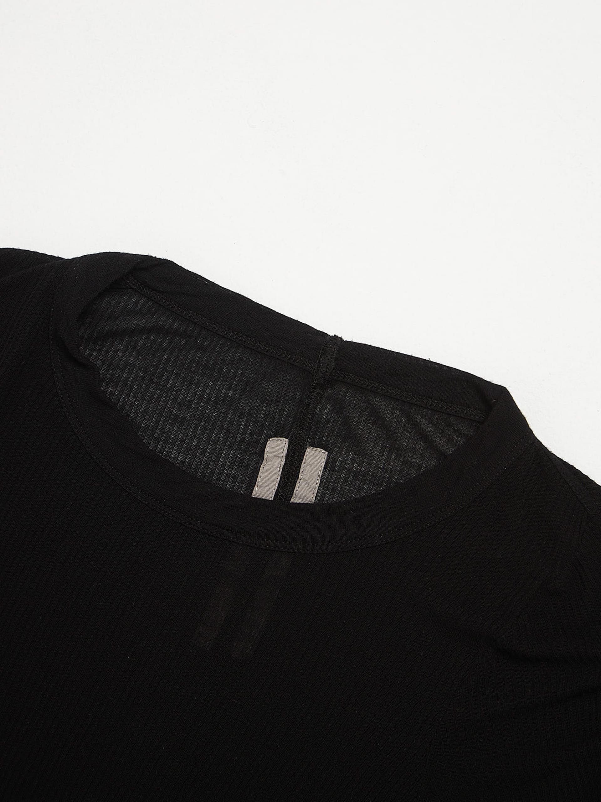 Rick Owens Black Thin Ribbed Longsleeve Size US S / EU 44-46 / 1 - 3 Thumbnail