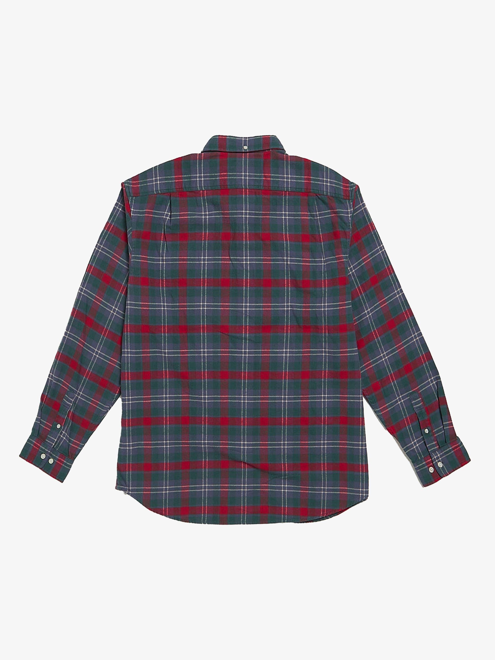 Supreme Multicolor Logo Knitted Plaid Cotton Shirt Size US XL / EU 56 / 4 - 2 Thumbnail