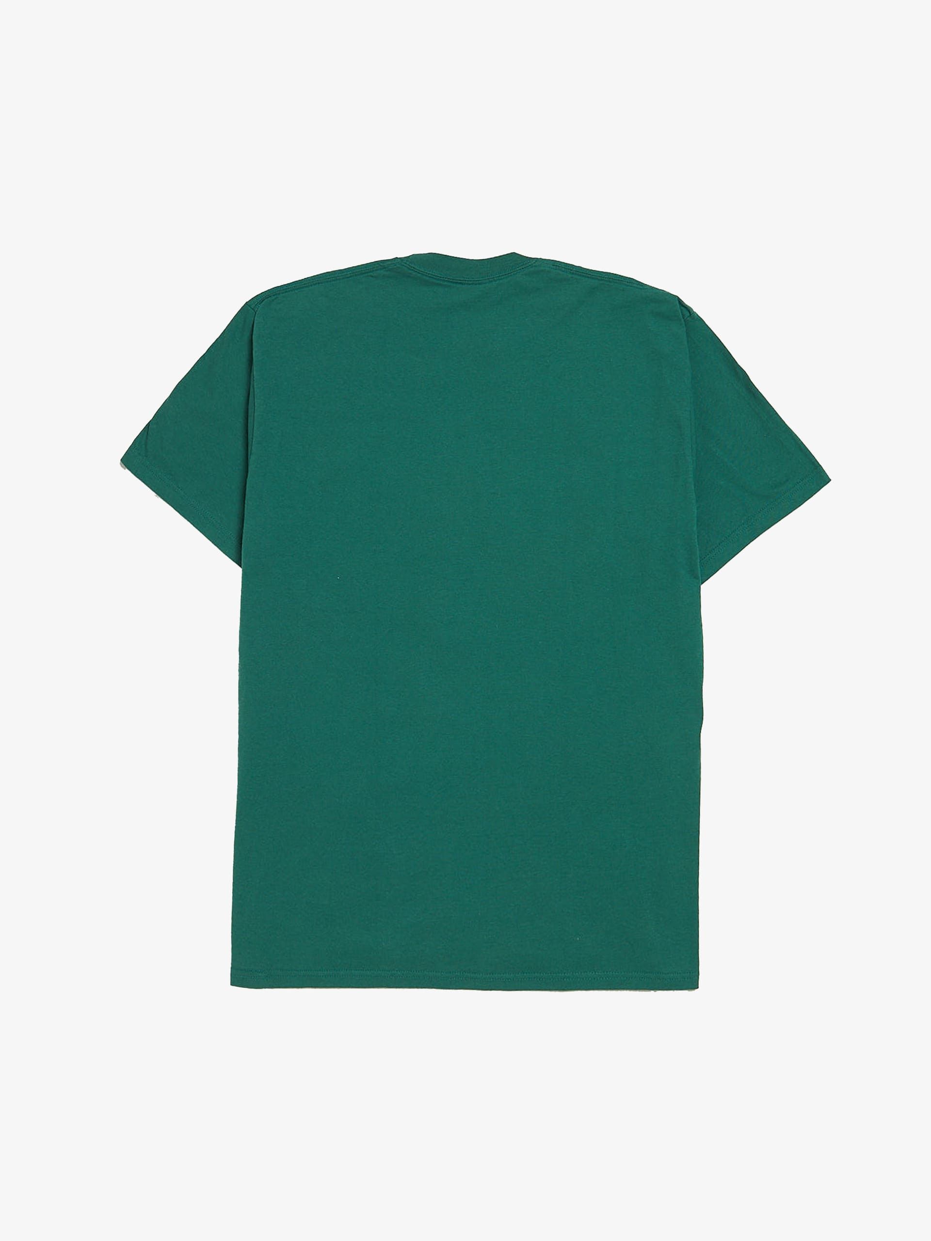 Supreme Green Logo Printed Cotton T-shirt Size US XL / EU 56 / 4 - 2 Thumbnail