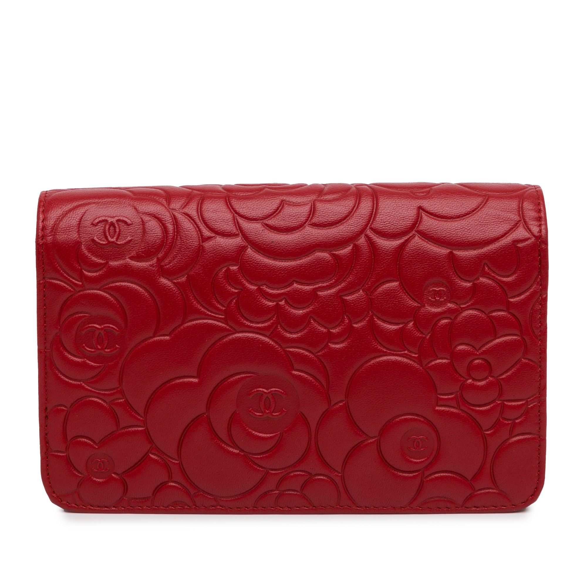 Chanel Chanel Lambskin Camellia Wallet On Chain Size ONE SIZE - 3 Thumbnail