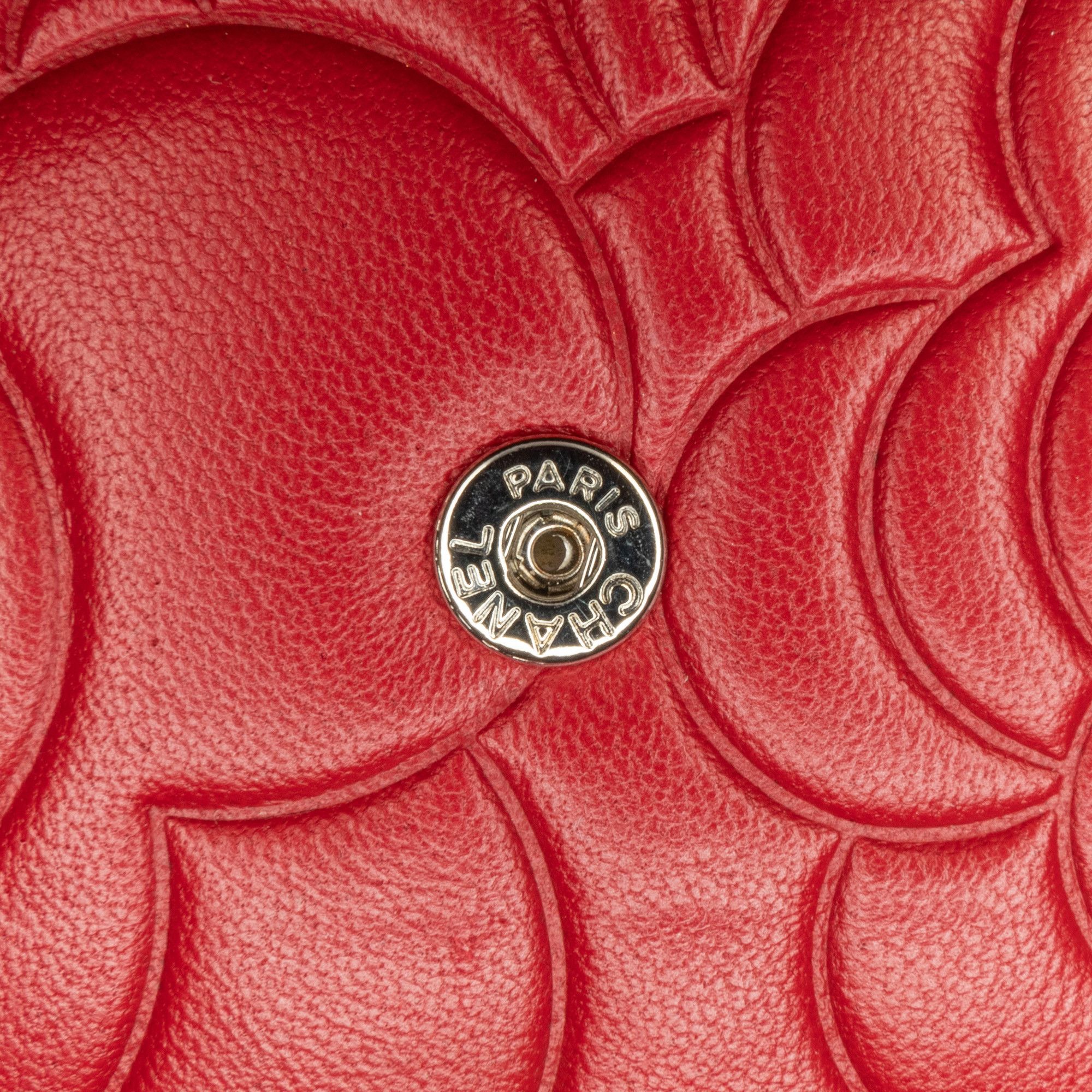 Chanel Chanel Lambskin Camellia Wallet On Chain Size ONE SIZE - 8 Thumbnail