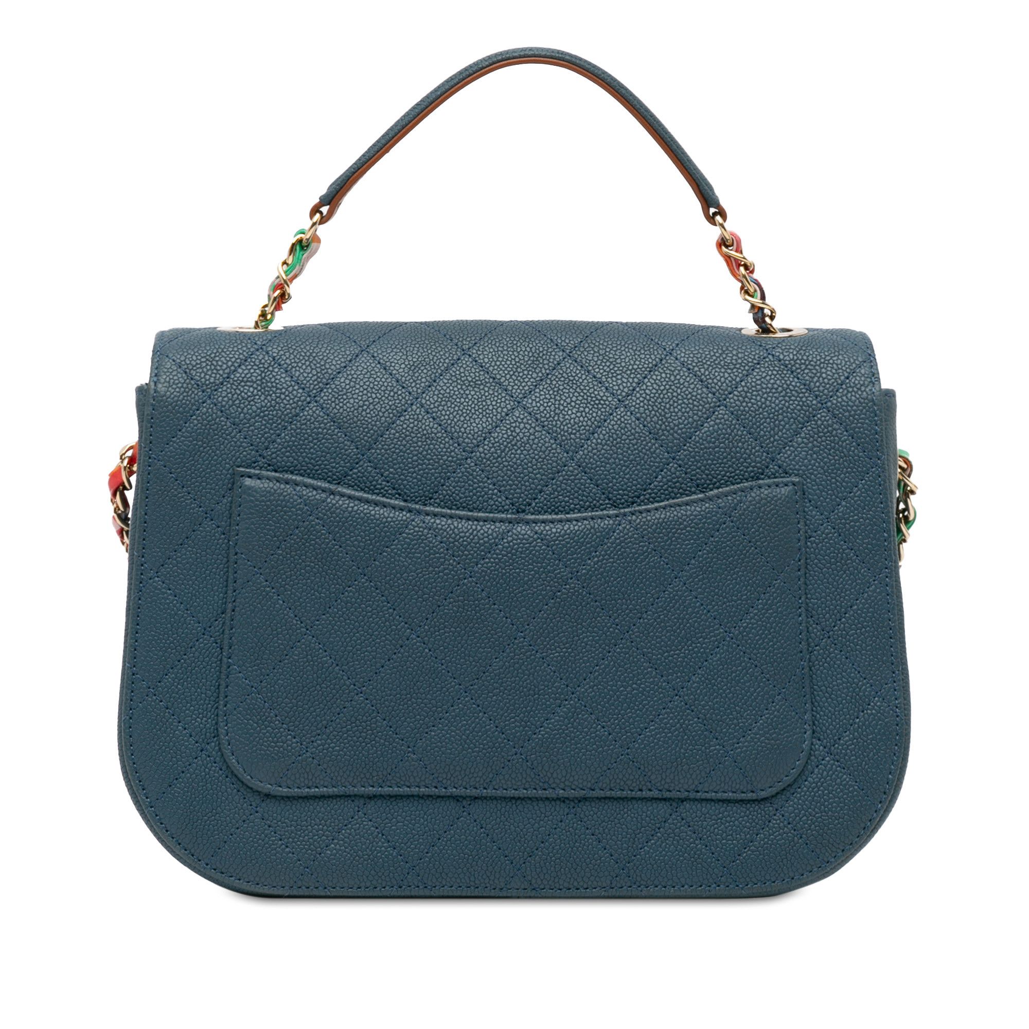 Chanel Chanel Medium Caviar Paris Cuba Thread Around Flap Size ONE SIZE - 3 Thumbnail
