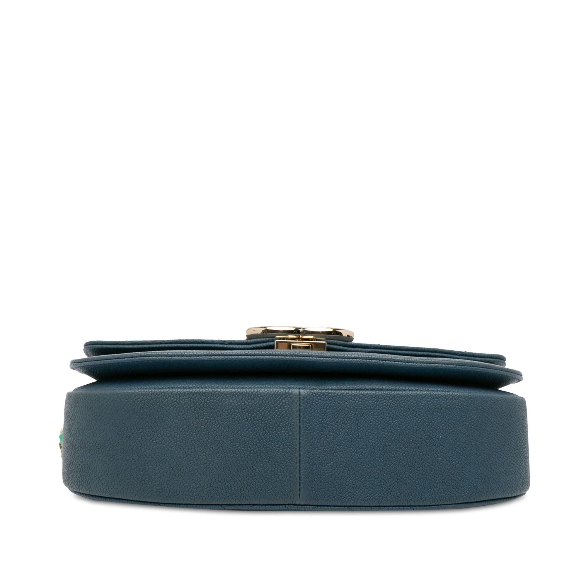 Chanel Chanel Medium Caviar Paris Cuba Thread Around Flap Size ONE SIZE - 4 Thumbnail