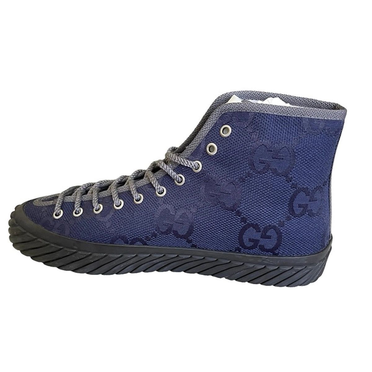 Gucci Monogram GG High-Top Sneakers Size US 9.5 / EU 42-43 - 2 Thumbnail