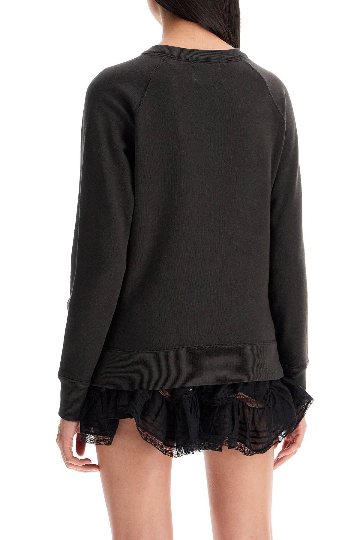 Isabel Marant Etoile ISABEL MARANT ETOILE Milla Cotton Sweatshirt With Round Neck Size XS / US 0-2 / IT 36-38 - 3 Thumbnail