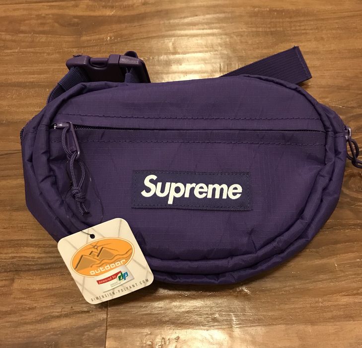 Supreme Fw18 Waist Bag Purple Grailed 8479