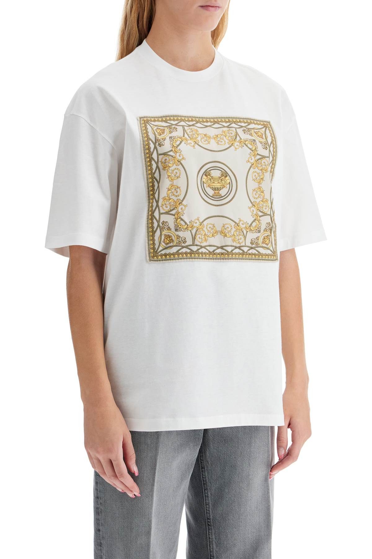 Versace VERSACE "Oversized T-Shirt - The Size XS / US 0-2 / IT 36-38 - 2 Thumbnail