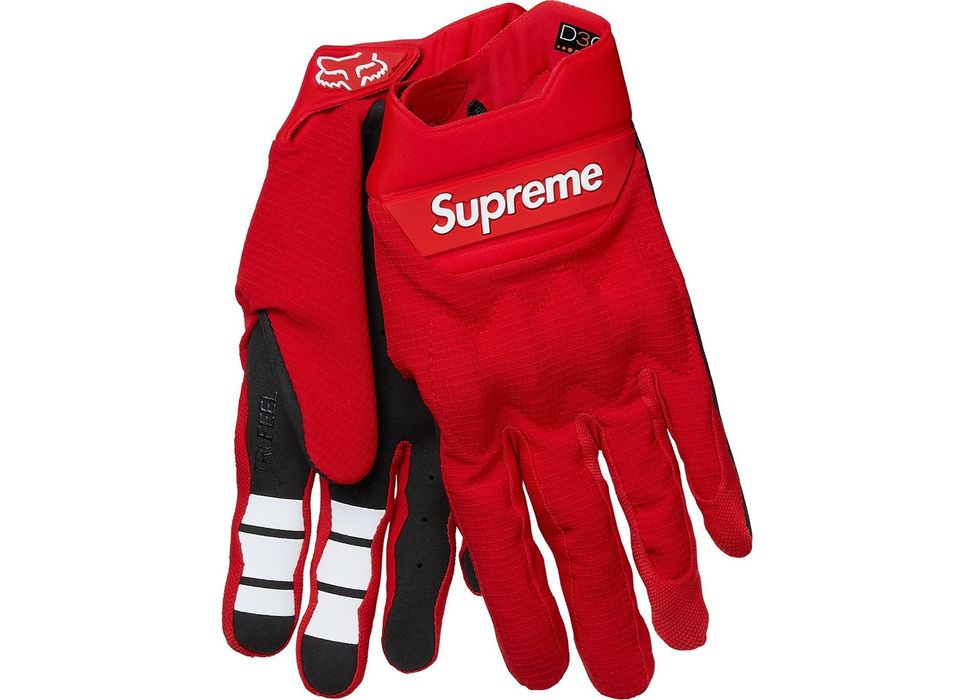 Supreme Supreme Fox Racing Bomber LT Gloves Red | Grailed