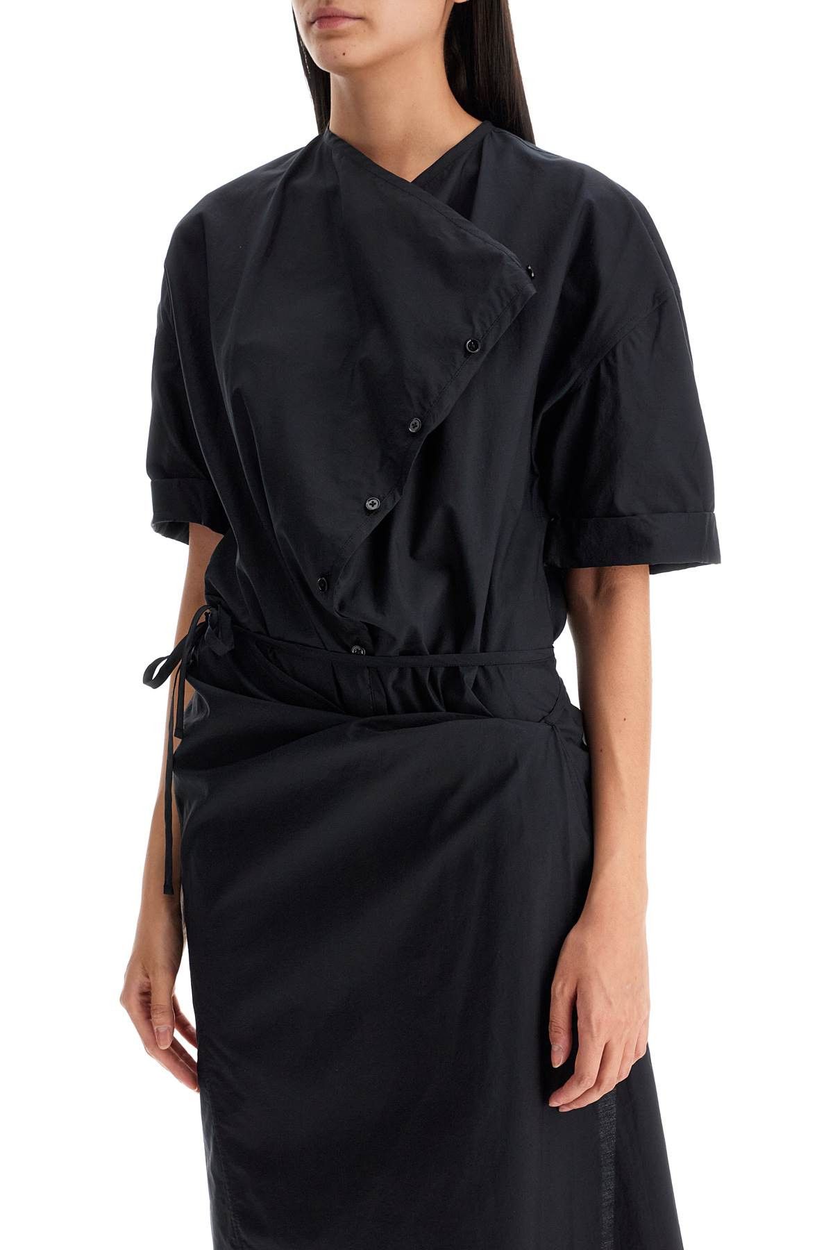 Lemaire LEMAIRE Asymmetric Button-Down Chemisier Size XS / US 0-2 / IT 36-38 - 4 Thumbnail