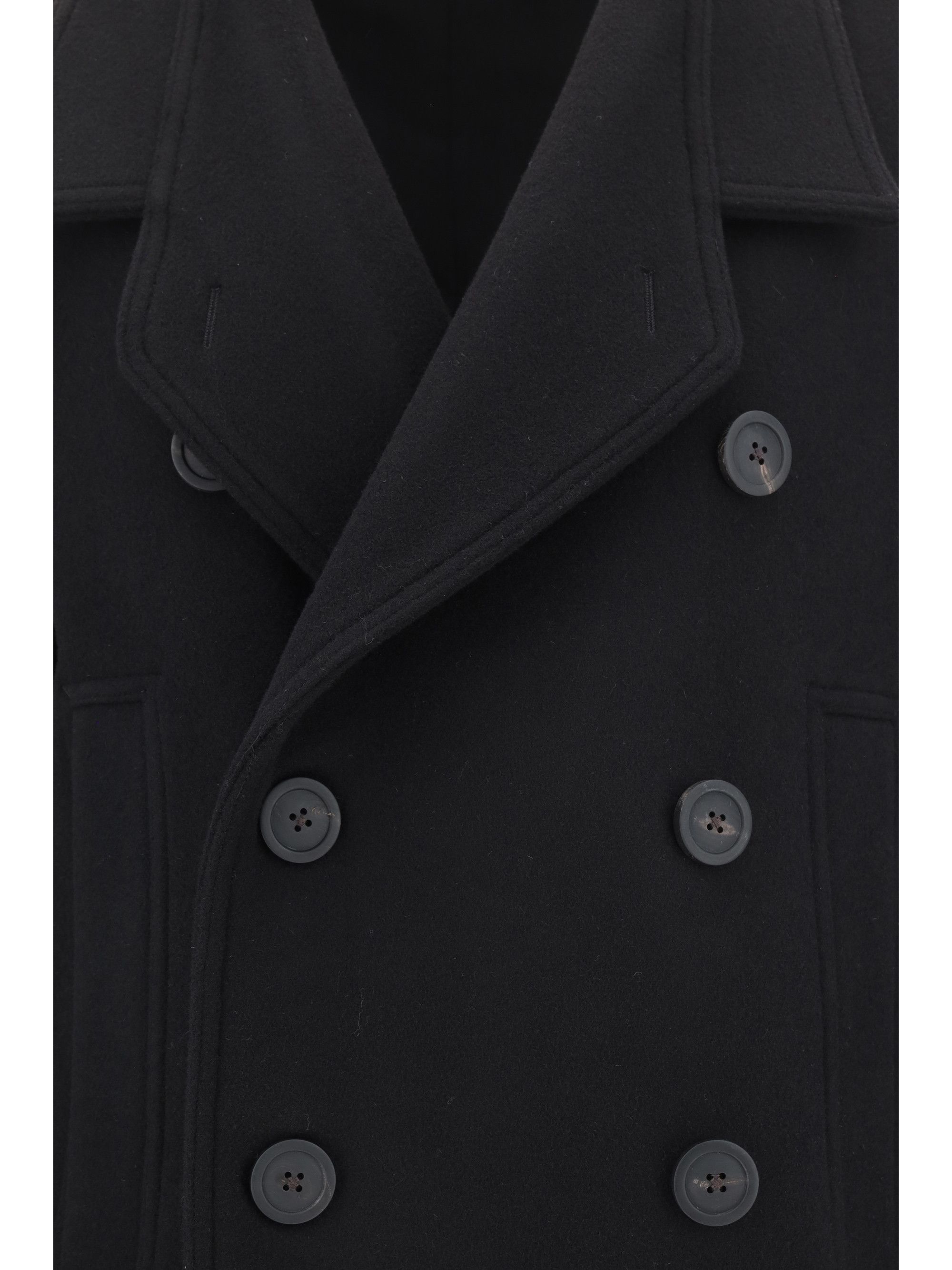 Rick Owens Officer Coat Size S / US 4 / IT 40 - 3 Thumbnail