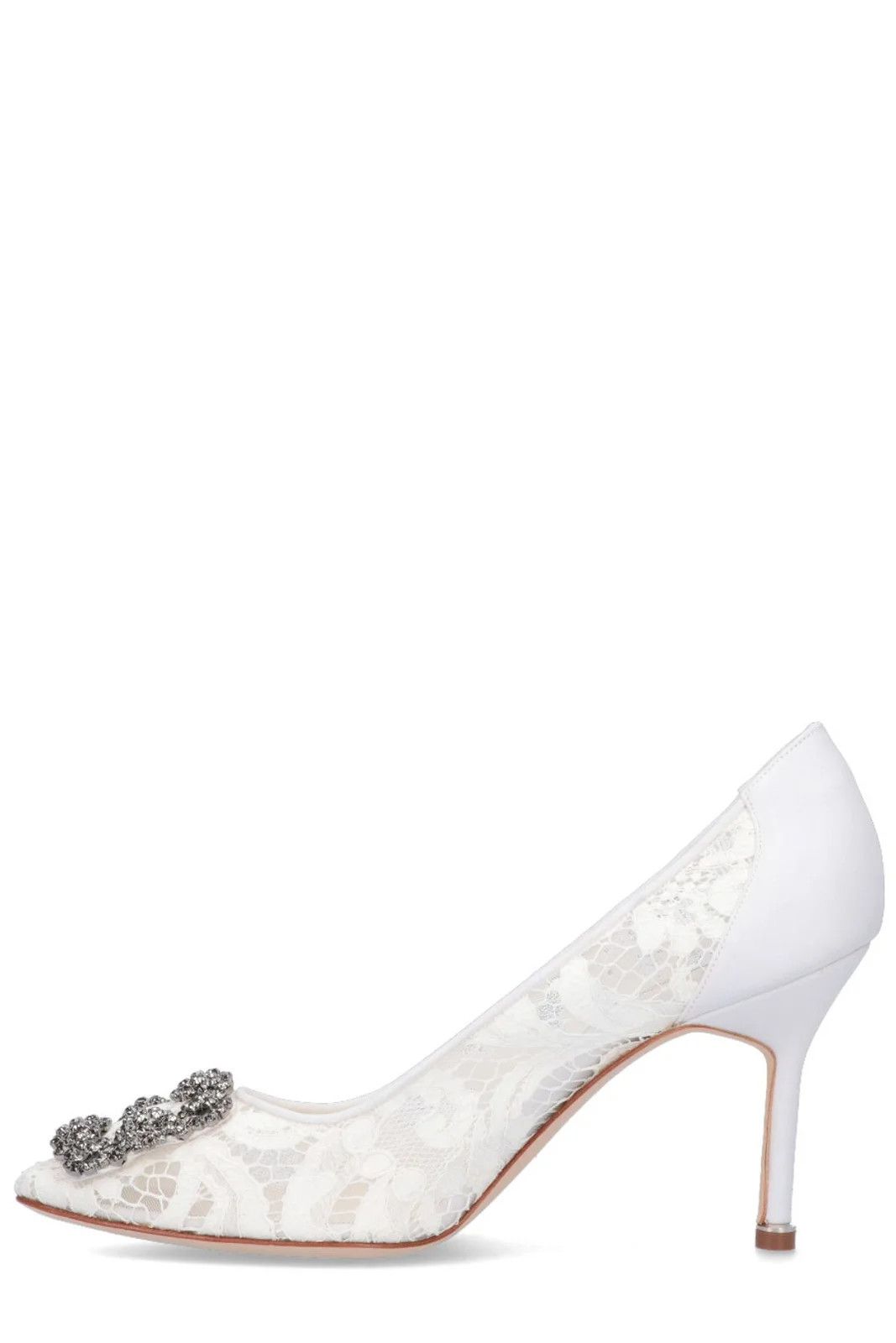 Manolo Blahnik Manolo Blahnik Hangisi Pointed-Toe Pumps Size US 10 / IT 40 - 3 Thumbnail
