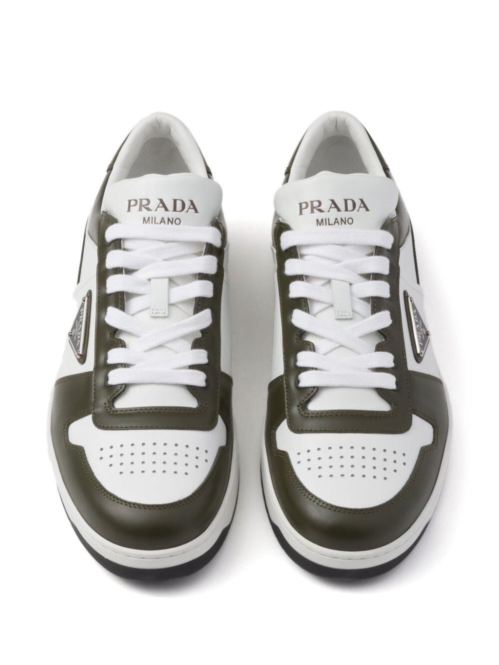 Prada TWO-TONE DOWNTOWN SNEAKERS Size US 8 / EU 41 - 4 Thumbnail