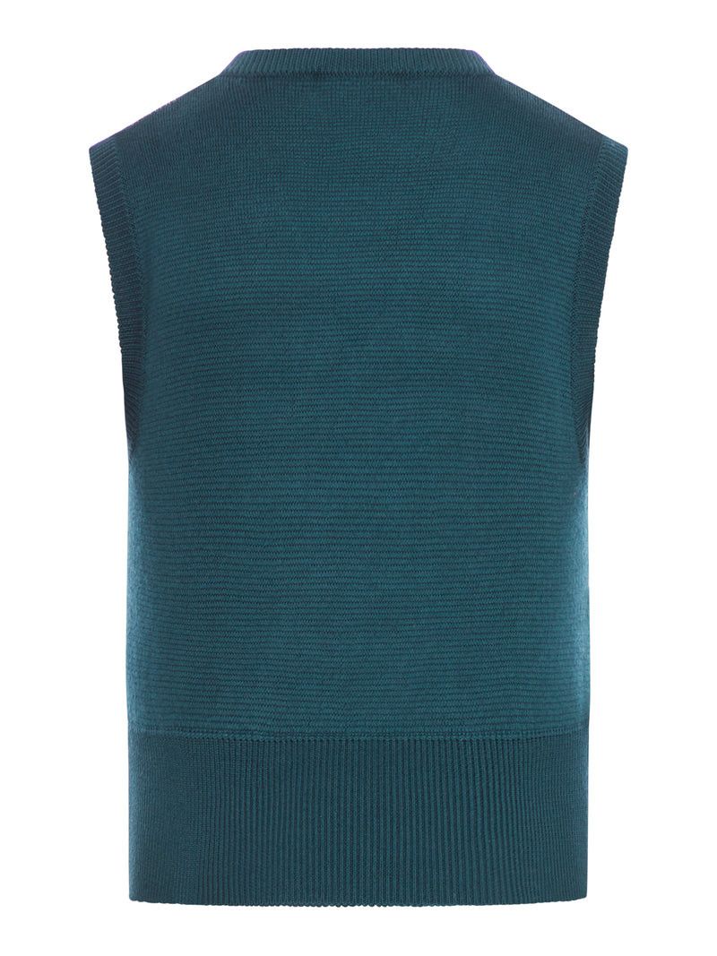 Prada WOOL GILET Size S / US 4 / IT 40 - 2 Thumbnail