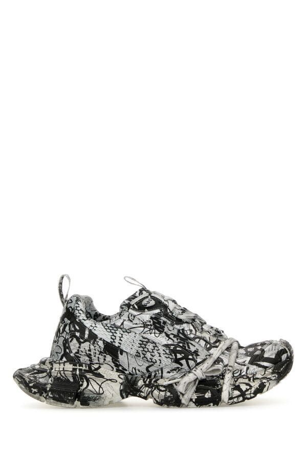 Balenciaga Printed Mesh And Rubber 3Xl Sneakers Size US 10 / IT 40 - 3 Thumbnail