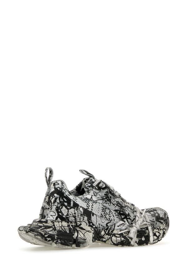 Balenciaga Printed Mesh And Rubber 3Xl Sneakers Size US 11 / IT 41 - 5 Thumbnail