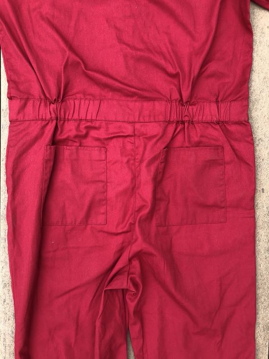 Supreme store jumpsuit red