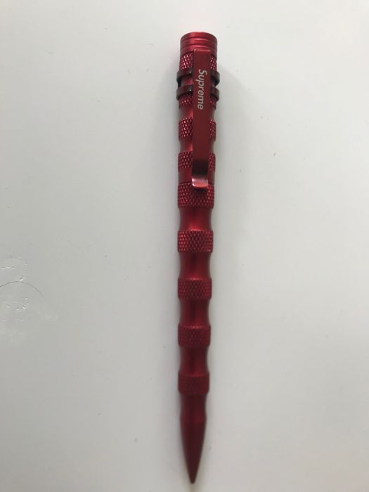 Supreme SUPREME x UZI Tactical Striker Pen #11, Anodized Boxlogo