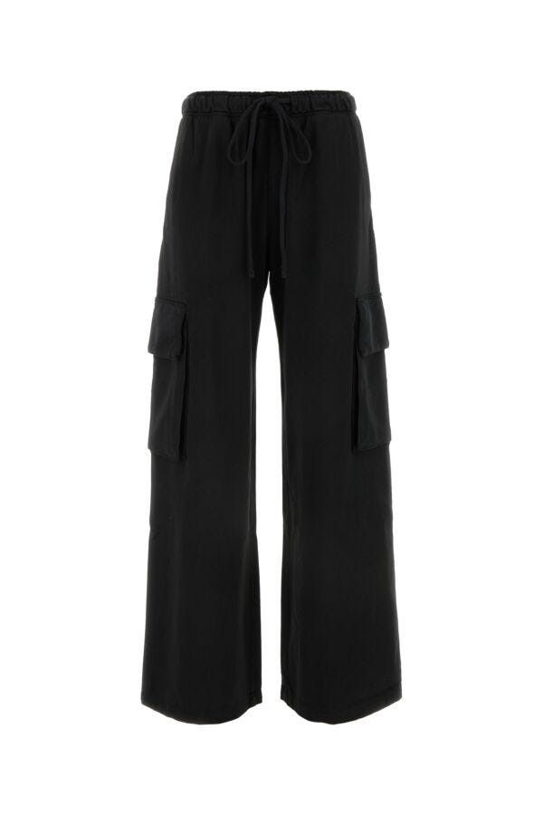 Palm Angels Black Cotton Joggers Size 27" / US 4 / IT 40 - 3 Thumbnail