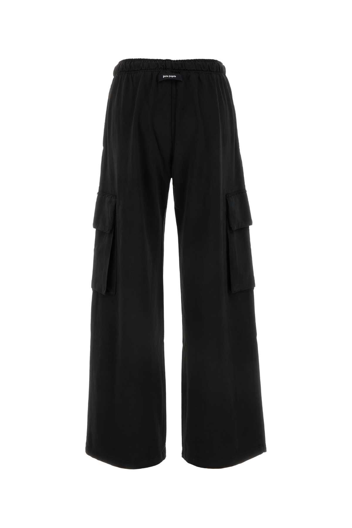 Palm Angels Black Cotton Joggers Size 27" / US 4 / IT 40 - 2 Thumbnail