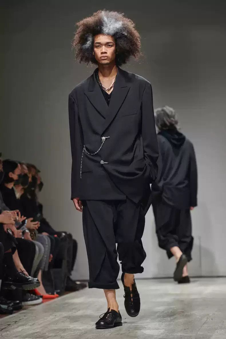 Yohji Yamamoto Yohji Yamamoto 23SS Asymmetric Double 