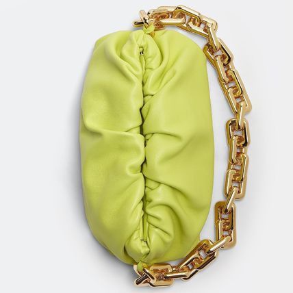 Bottega Veneta Chain Pouch in lime Size ONE SIZE - 2 Thumbnail