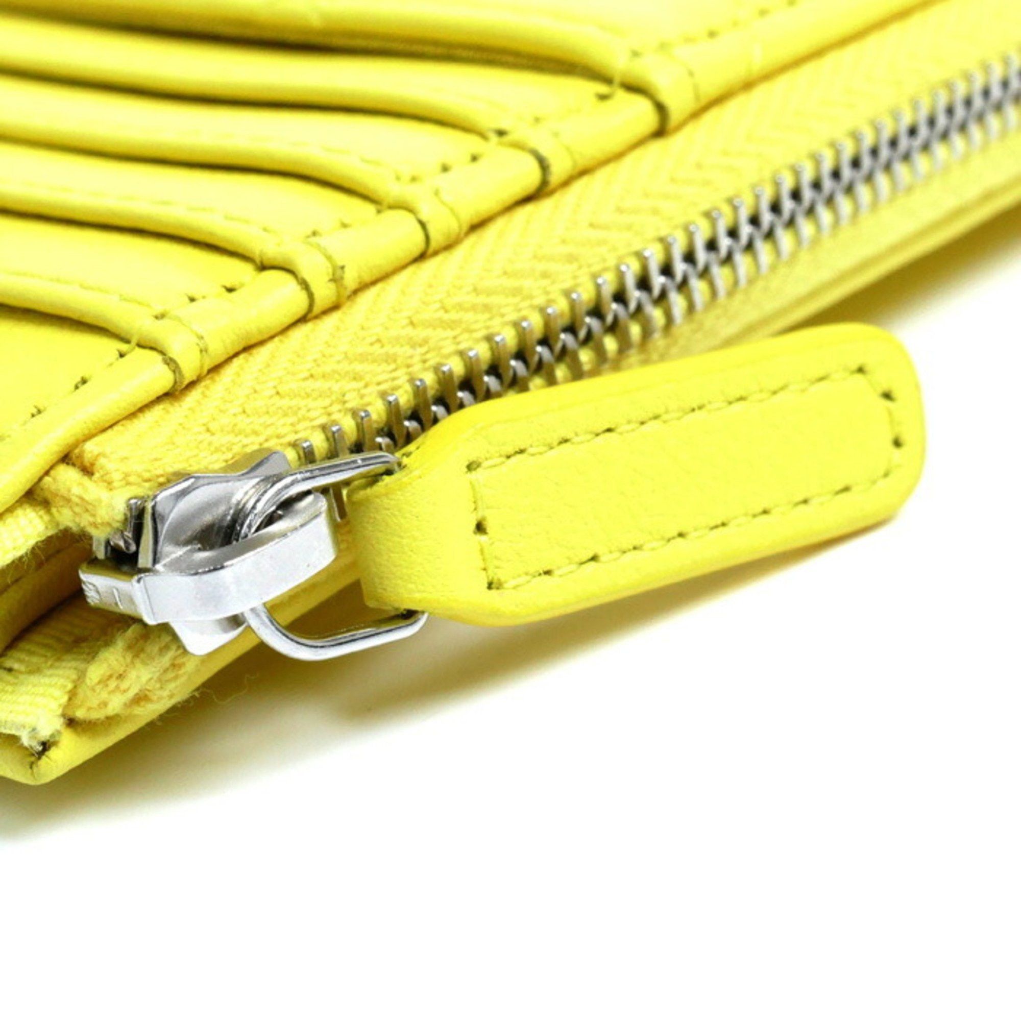 Chanel CHANEL Fragment Case Card Yellow AP3820 Women's Size ONE SIZE - 5 Thumbnail