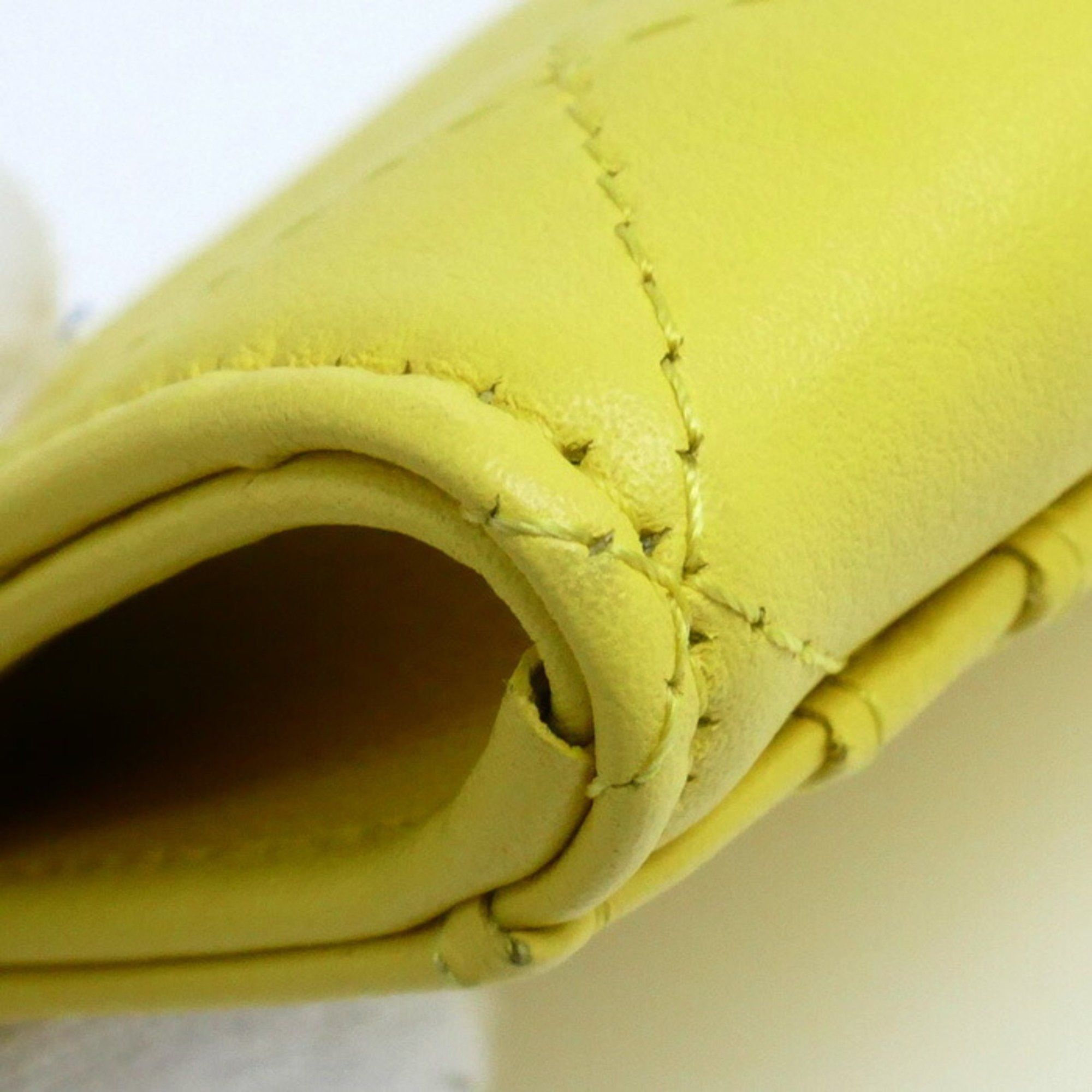 Chanel CHANEL Fragment Case Card Yellow AP3820 Women's Size ONE SIZE - 6 Thumbnail