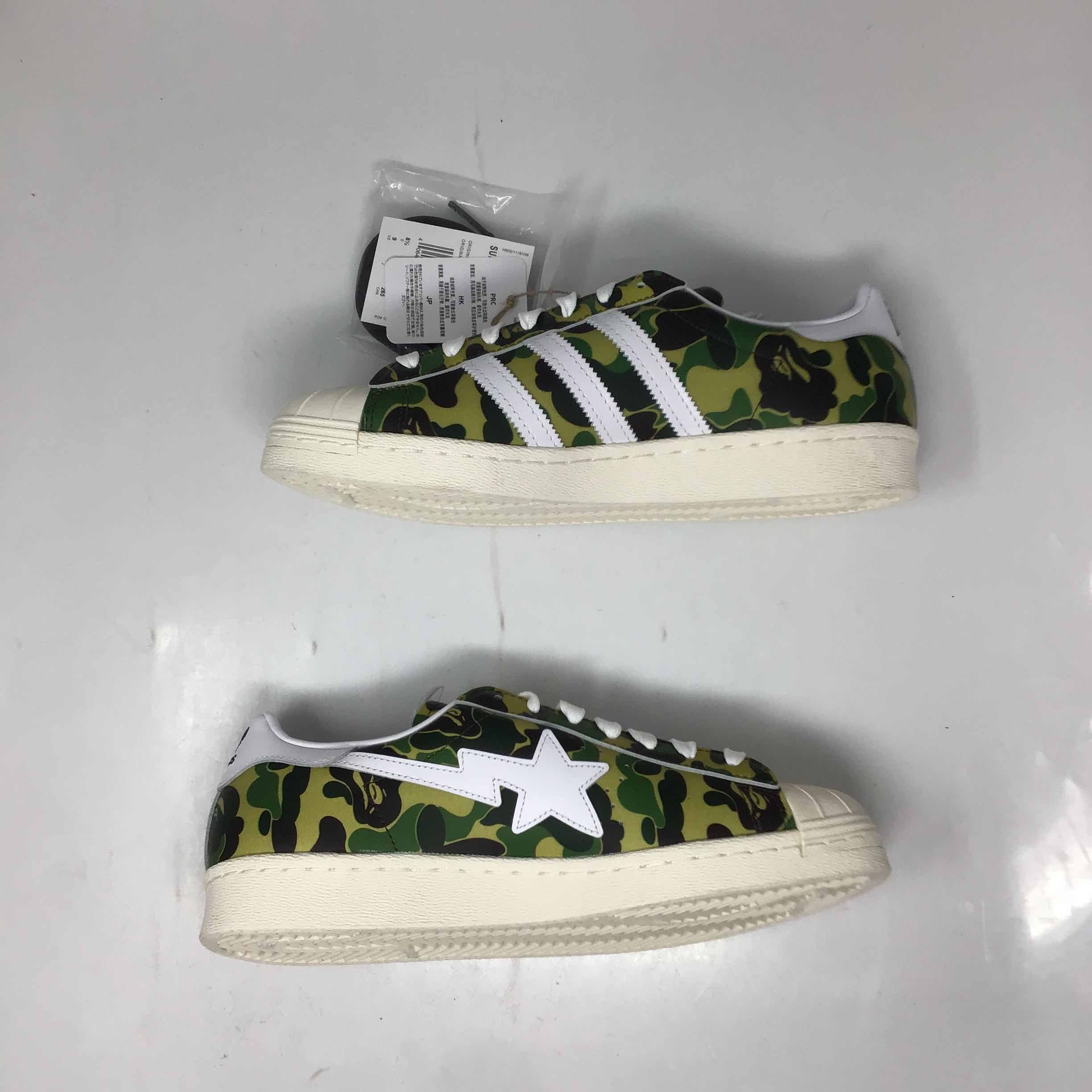 Adidas BAPE x Superstar 80s ABC Camo | Grailed