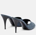 Saint Laurent Paris La 16 Mules in Cassandre Denim Size US 8 / IT 38 - 2 Thumbnail
