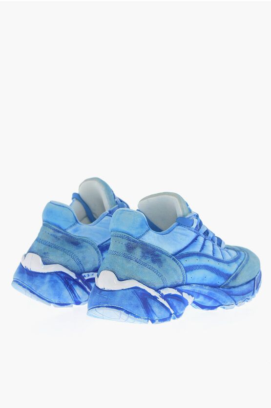 Maison Margiela MM6 Lace-up Sneakers with Tie-Dye Effect Size US 6 / EU 39 - 2 Thumbnail