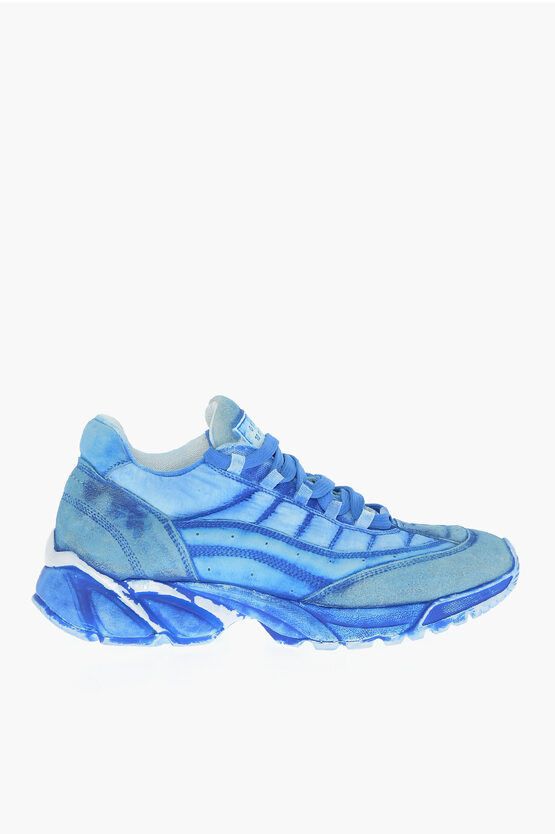 Maison Margiela MM6 Lace-up Sneakers with Tie-Dye Effect Size US 6 / EU 39 - 3 Thumbnail