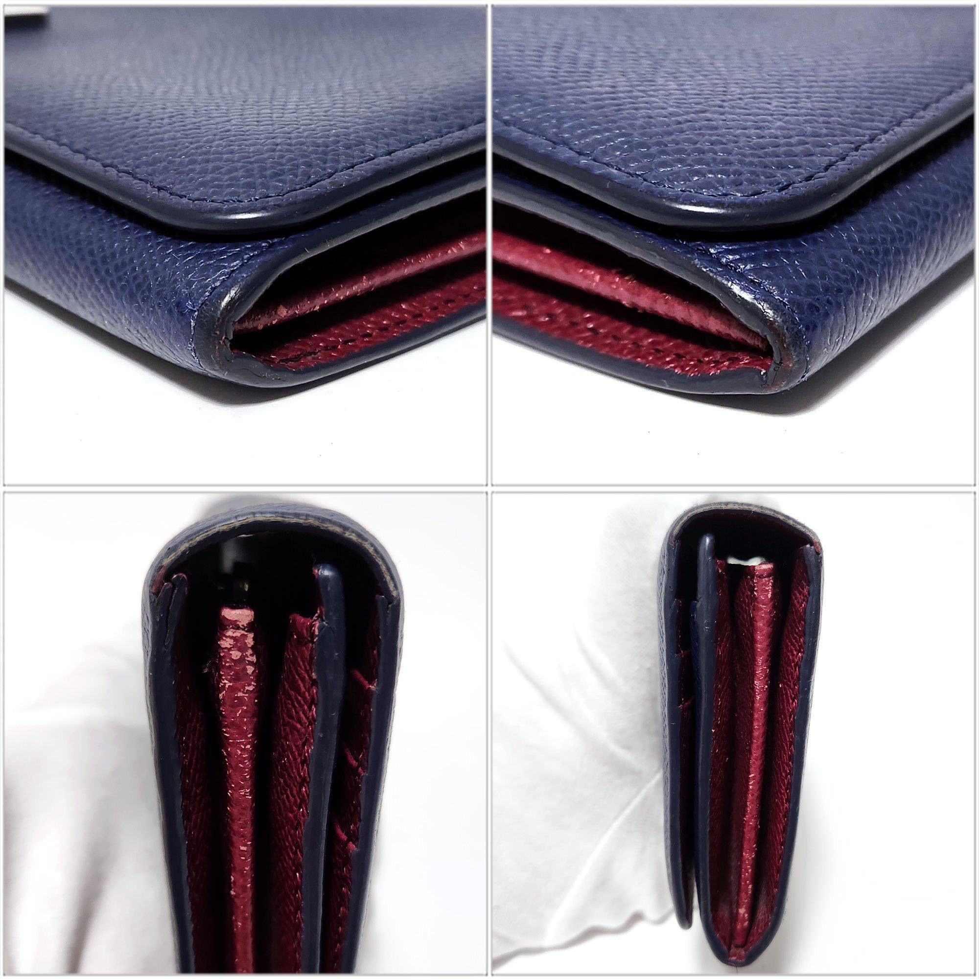 Tod's Tod's Bi-fold Wallet - Blue Leather Long Men Women Size ONE SIZE - 6 Thumbnail