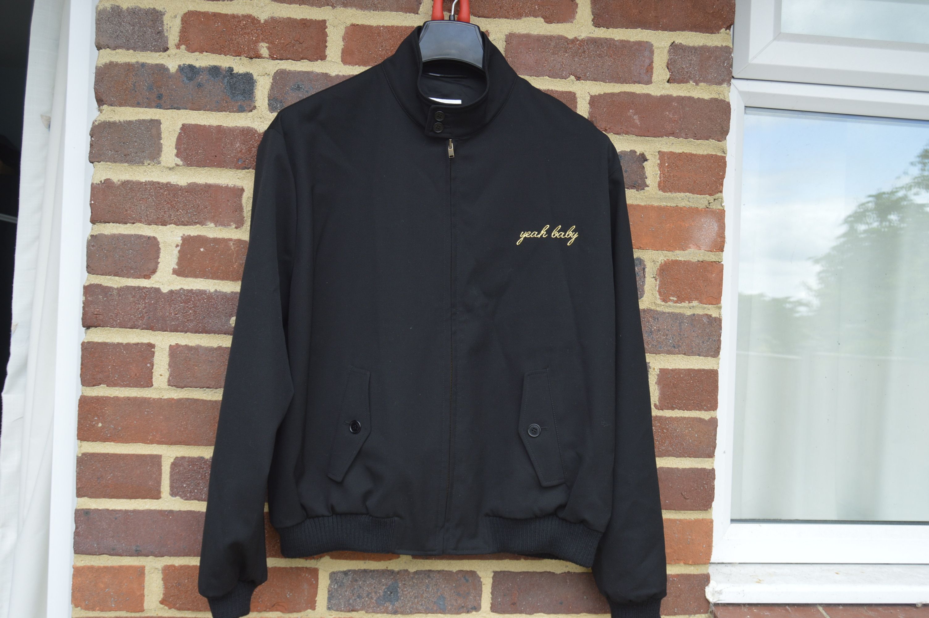 Saint Laurent Paris Yeah Baby Wool Bomber Jacket Grailed