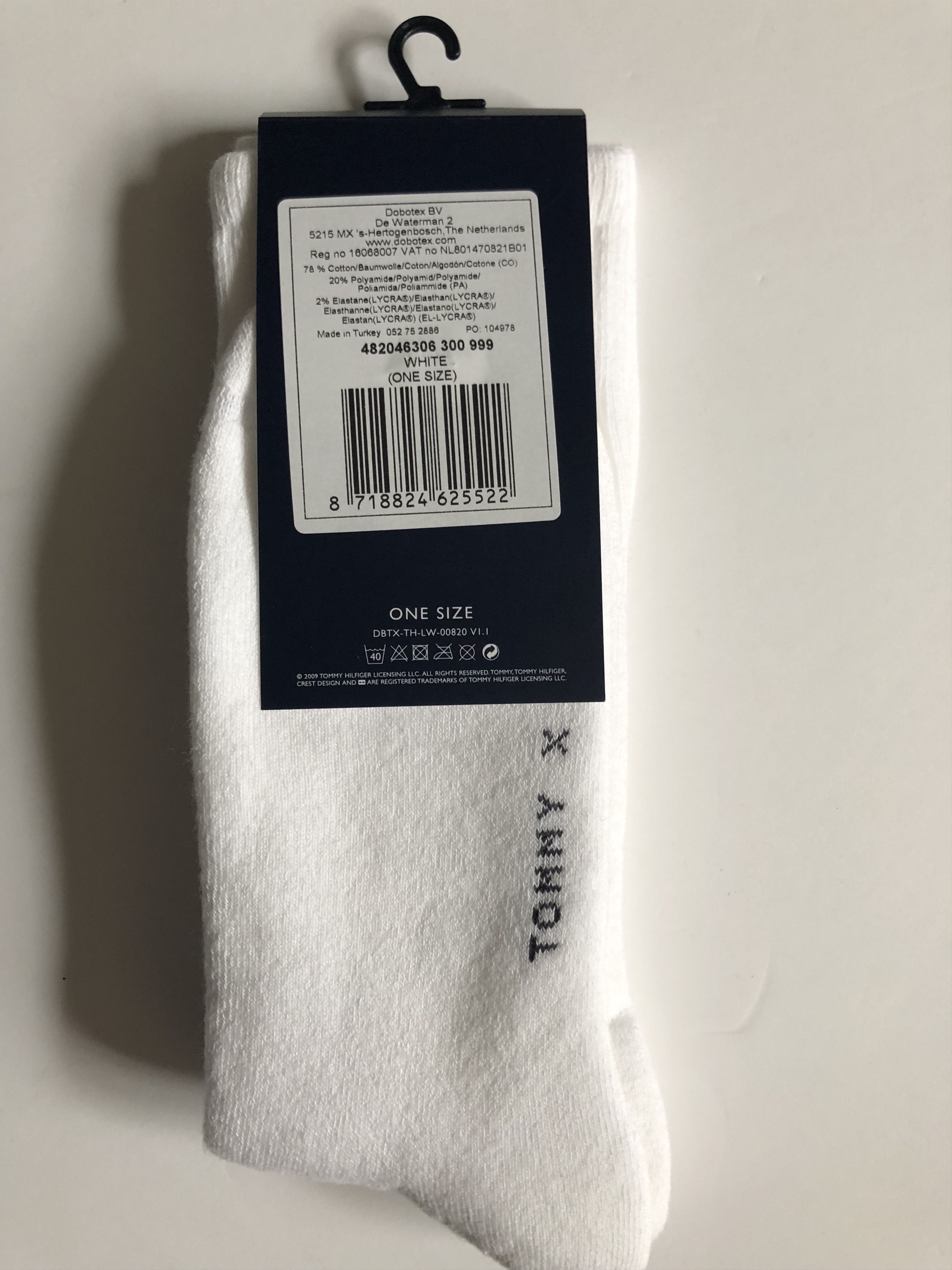 Kith × Tommy Hilfiger Kith x Tommy Hilfiger Socks White OS IN HAND READY TO SHIP Size ONE SIZE - 2 Thumbnail