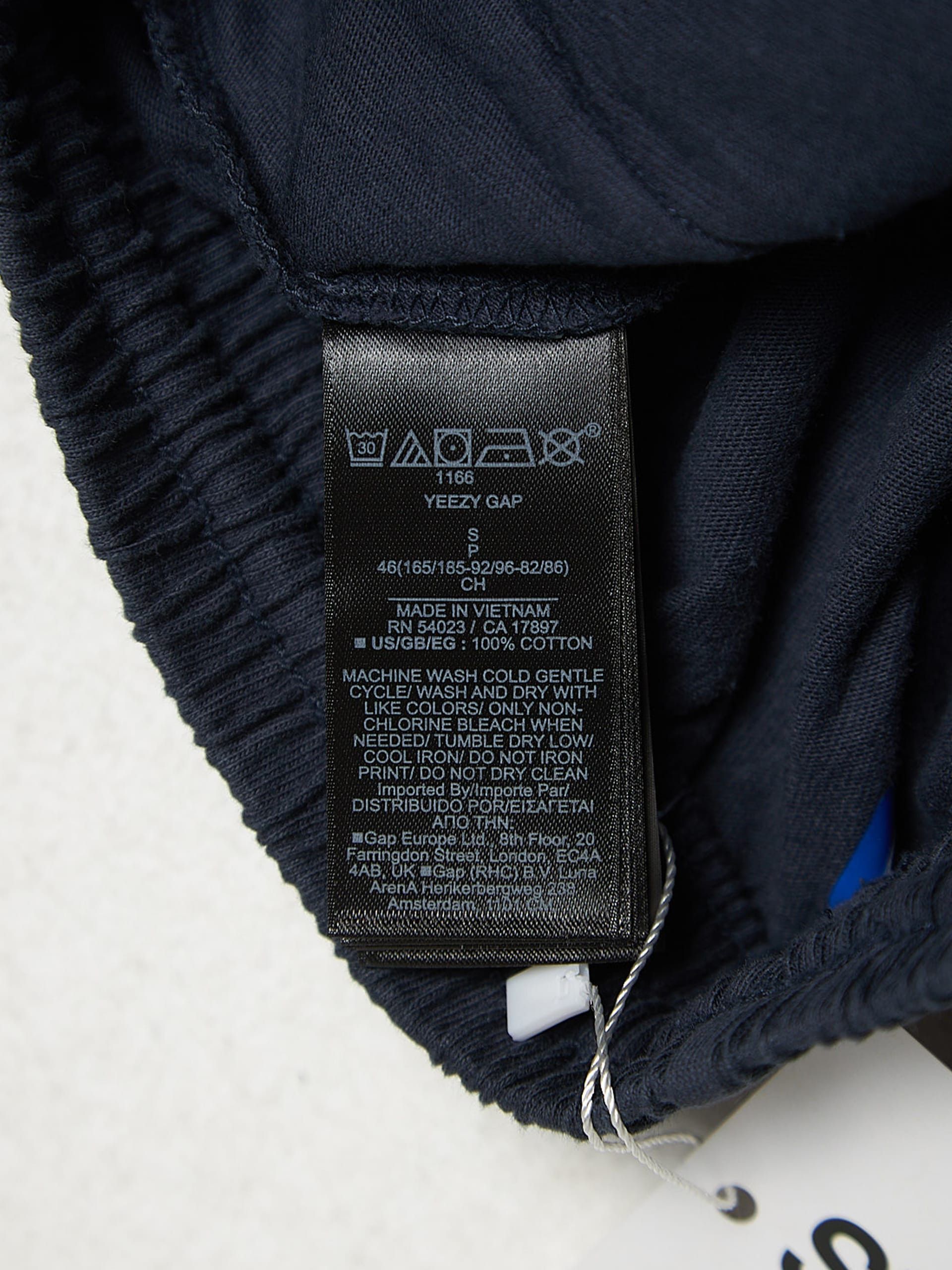 Yeezy Navy Loose Sweatpants Size US 33 - 4 Thumbnail