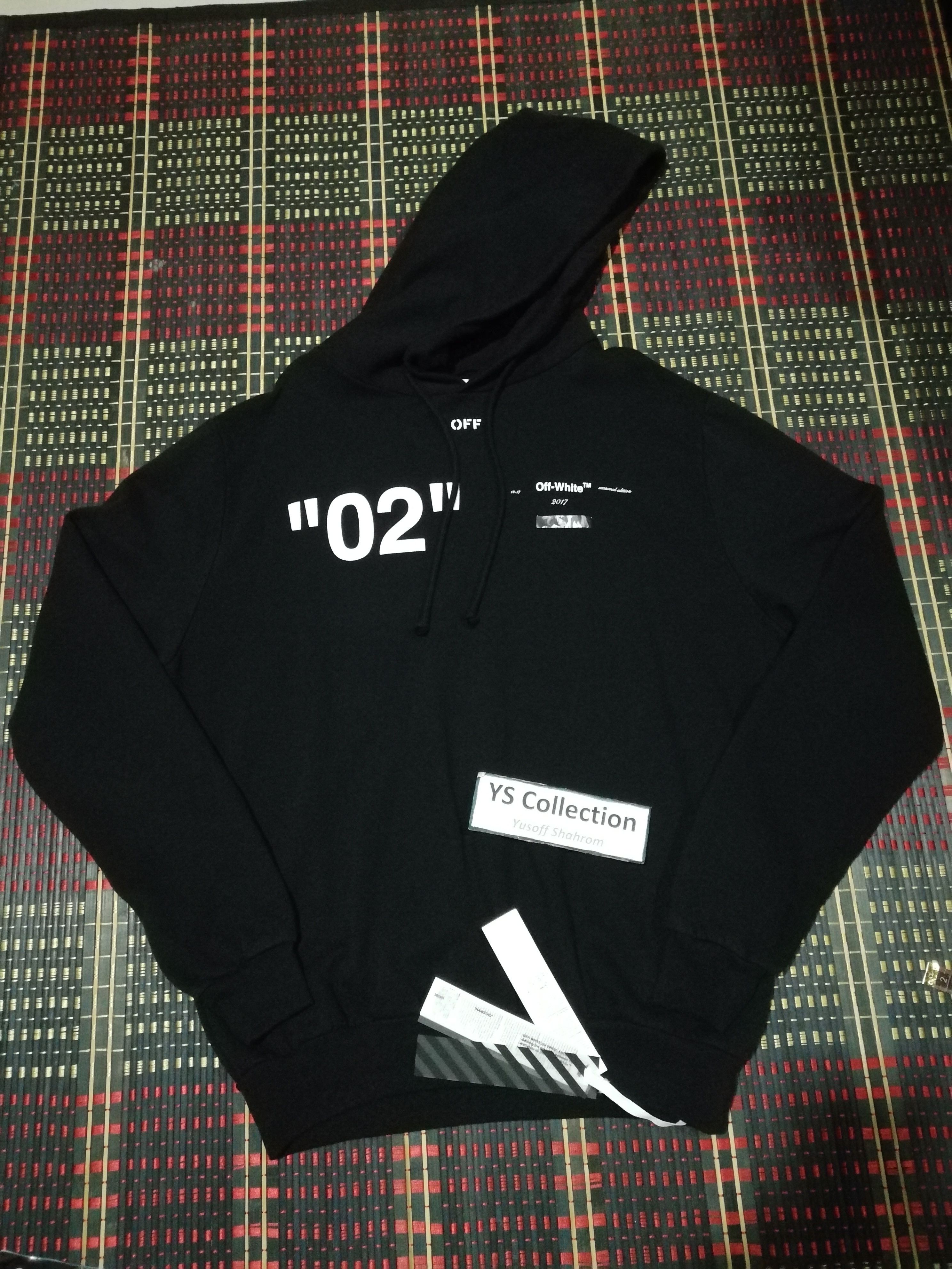 Off white hoodie 2017 deals