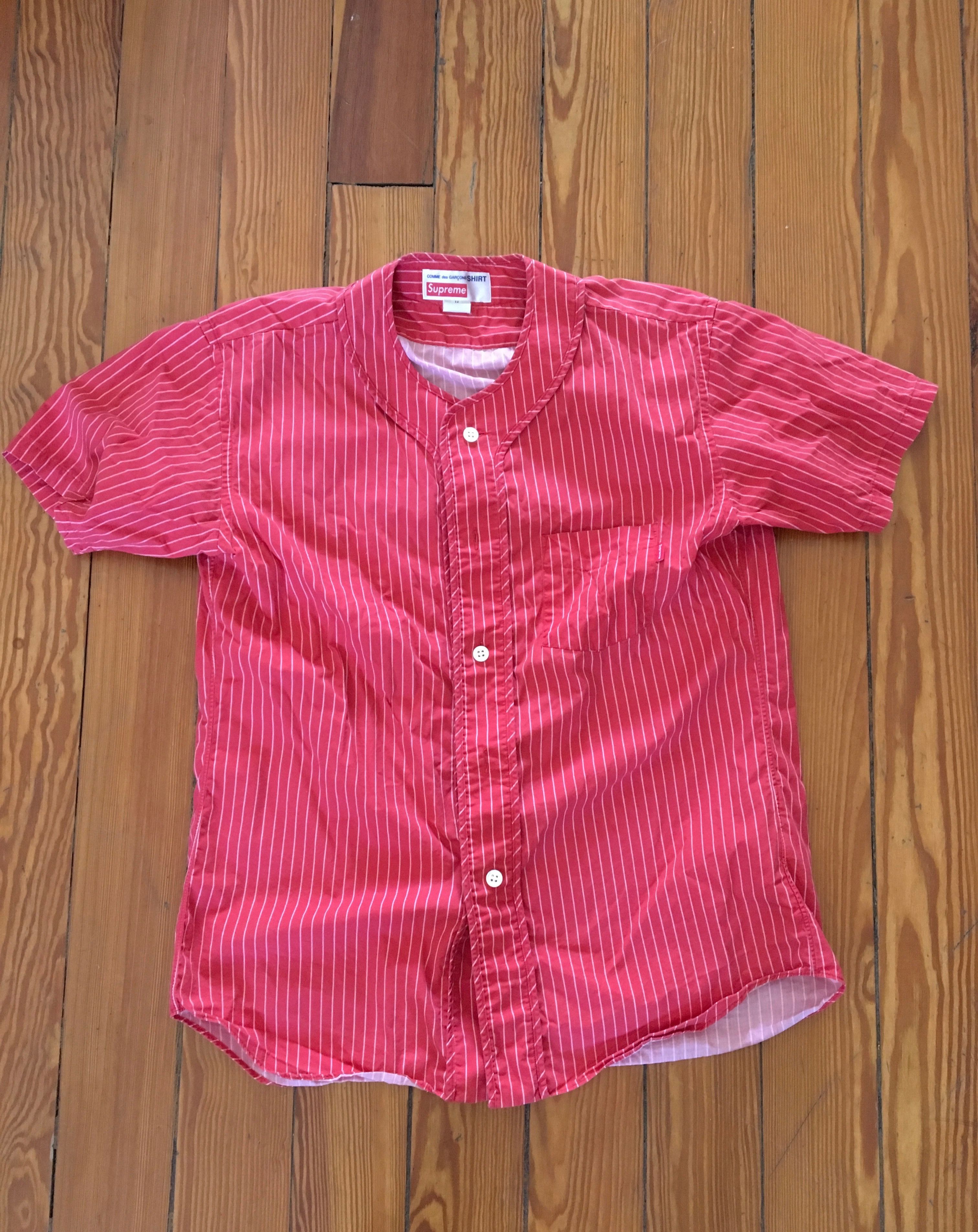 Supreme Comme des Garcons Baseball Shirt 【公式通販】