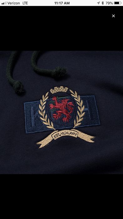 Tommy Hilfiger Kith X Tommy Hilfiger Crest Hoodie | Grailed