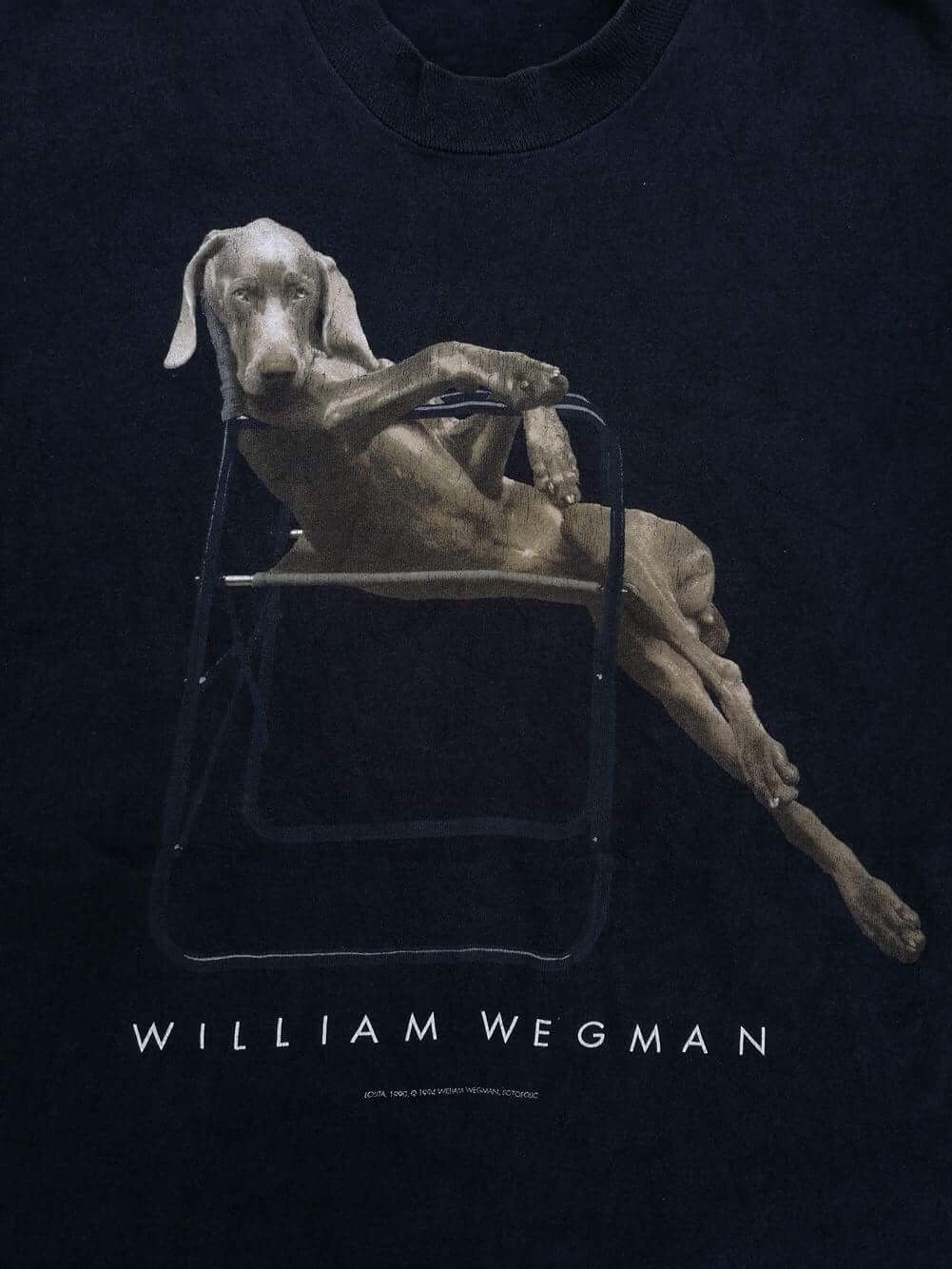 Fruit Of The Loom × Vintage William Wegman Dog tshirt vintage Usa 