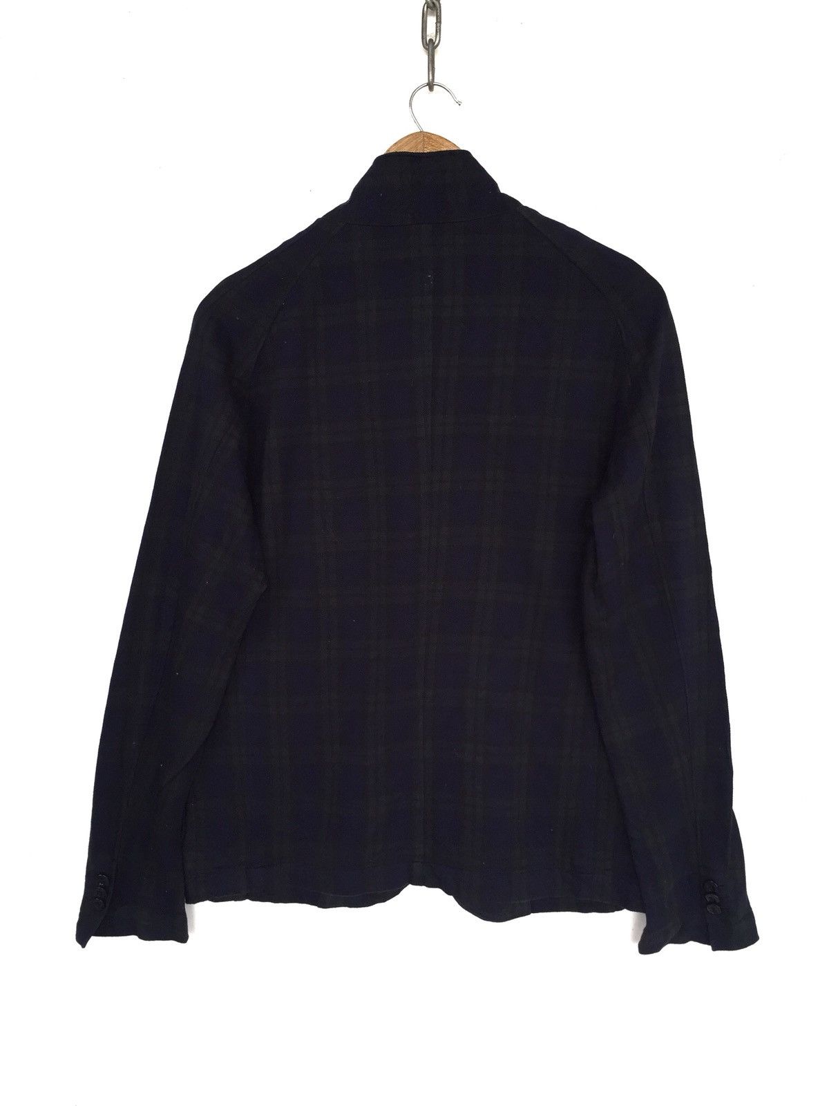 Fred Perry Fred Perry Green Checkered Plaid Tartan Button Jacket Size US M / EU 48-50 / 2 - 5 Thumbnail
