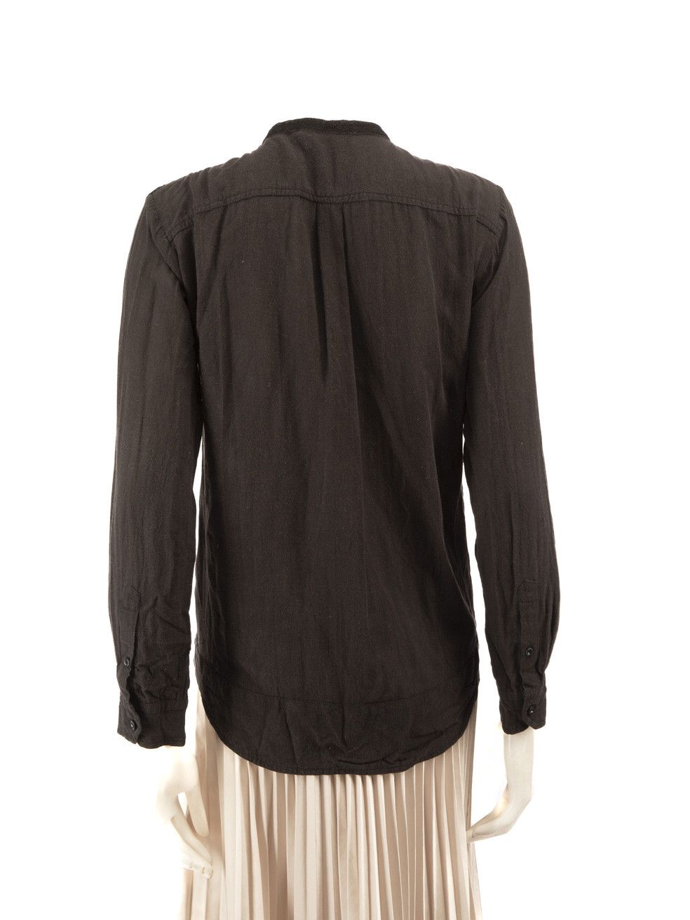 Isabel Marant Isabel Marant Étolie Black Lace Panel Blouse Size XS / US 0-2 / IT 36-38 - 3 Thumbnail