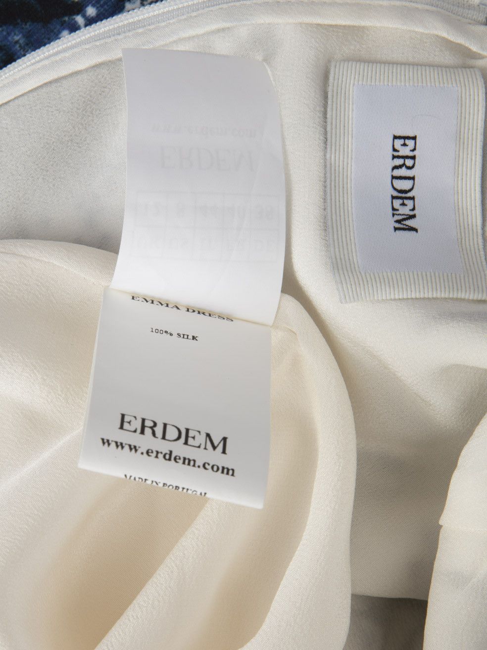 Erdem Floral Print Silk Knee Length Dress Size M / US 6-8 / IT 42-44 - 6 Thumbnail